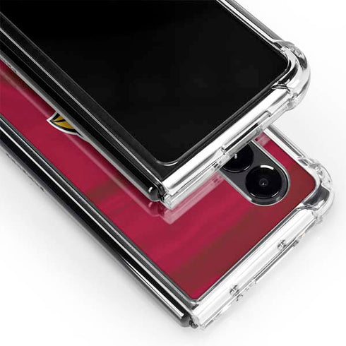 NFL Arizona Cardinals Galaxy Z Fold4 5G Clear Case